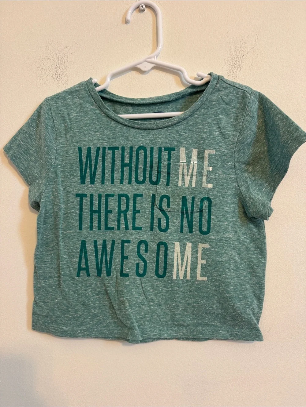 Old Navy Teal Graphic Short-Sleeve Tee